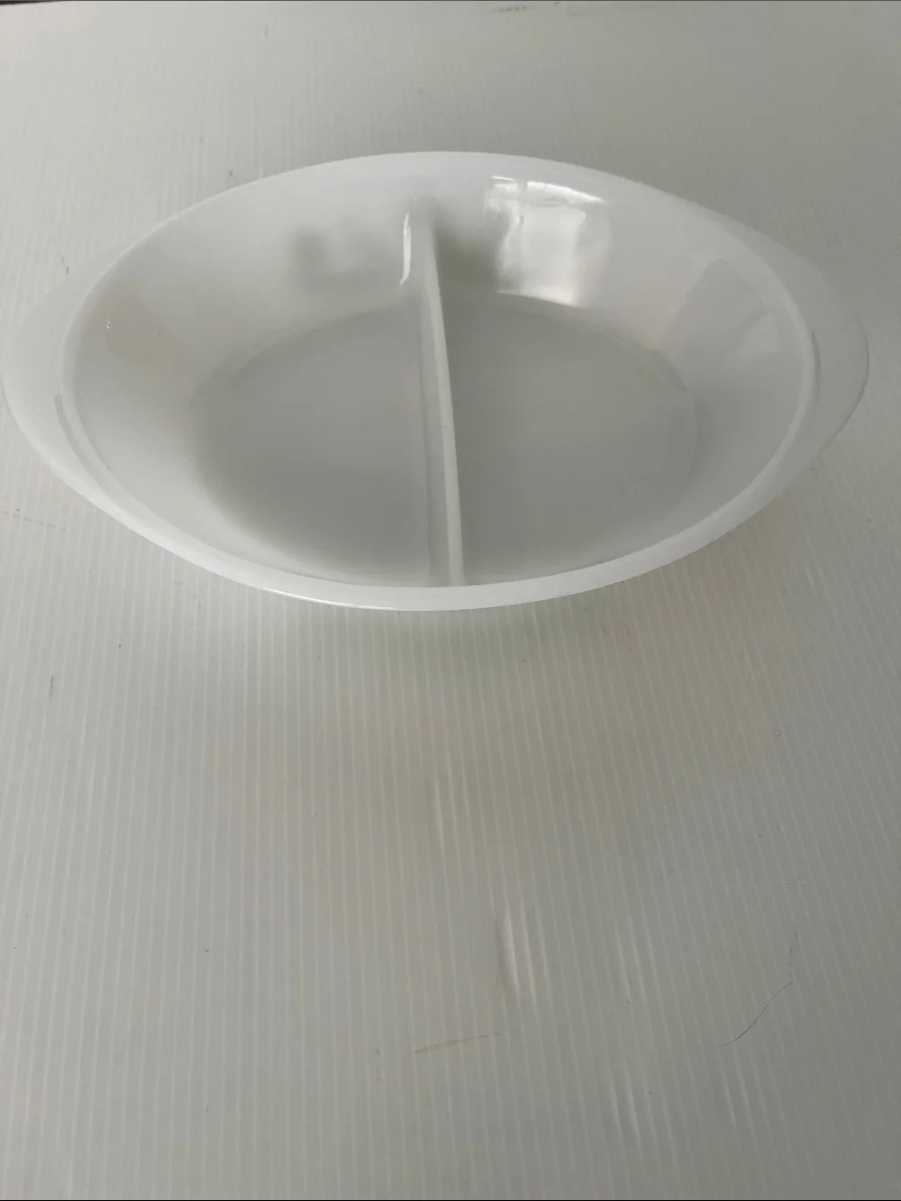 Vintage Glasbake Divided Baking Dish